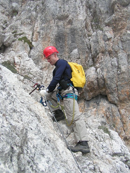 FERRATA GUISEPPE OLIVIERI NA TOFANA DI MEZZO  